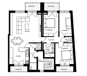 appartement a vendre dour